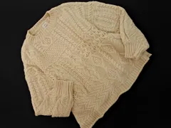 Ungrid アングリッド ウール混 ケーブル編み ニット セーター sizeF/アイボリー ◇■ レディース