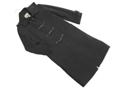 MICHEL KLEIN ミッシェルクラン ウール混 ダッフル コート size38/チャコール ◇■ レディース