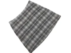 Spick & Span スピック＆スパン ウール混 チェック Aライン 台形 スカート size38/グレー ◇■ レディース