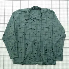 ◇ Θ ジーユー GU x UNDERCOVER 長袖シャツ メンズ Mサイズ E  【1601150017994】