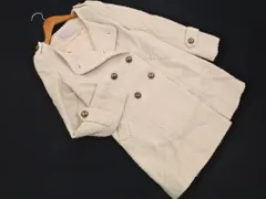 31 Sons de mode トランテアンソンドゥモード ウール混 ノーカラー コート size36/オフホワイト ◇■ レディース
