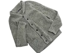 SHIPS シップス ウール100% ニット カーディガン sizeS/グレー ◇■ メンズ
