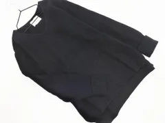 URBAN RESEARCH DOORS アーバンリサーチドアーズ Vネック ニット セーター sizeONE/黒 ◇■ レディース