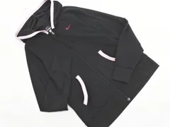 NIKE ナイキ ジップアップ パーカー sizeM/黒 ◇■ レディース