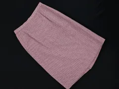 mila schon ミラショーン ウール混 総柄 タイト スカート size42/ピンク ◇■ レディース