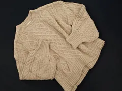 LOWRYS FARM ローリーズファーム ケーブル編み ニット セーター sizeF/ベージュ ◇■ レディース