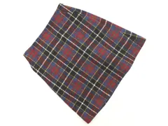 MACKINTOSH PHILOSOPHY マッキントッシュフィロソフィー ハリスツイード チェック スカート size34/青ｘ赤ｘ黒  ◇■ レディース