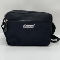 BN7854●Coleman コールマン ショルダーバッグ 斜めがけ ブラック