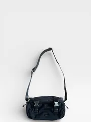 【中古】AMI PARIS メッセンジャー　バッグ　BLACK