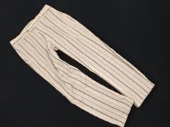 URBAN RESEARCH アーバンリサーチ ストライプ トラウザー パンツ size36/ベージュ  ■■ レディース