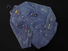 RODEO CROWNS ロデオクラウンズ デニム シャツ sizeS/水色 ◇■ レディース