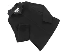 NATURAL BEAUTY BASIC ナチュラルビューティーベーシック アンゴラ混 コート sizeL/黒 ◇■ レディース