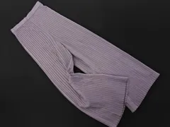 nano universe ナノユニバース プリーツ イージー パンツ size36/ラベンダー ■■ レディース
