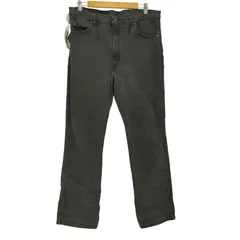 リーバイス Levis 90S USA製 517 ボタン裏530 後染め オレンジタブ ストレッチ ブーツカット ジップフライ ブラック デニムパンツ メンズ  Ｗ40 Ｌ32