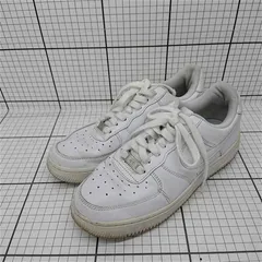 ◇ Θ ナイキ Nike エアフォース1 DD8959-100 ホワイト系 スニーカー 24cm レディース E  【1601150030030】