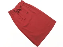 PREFERIR プレフェリール ラップ風 スカート size40/ボルドー ■■ レディース