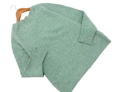 NATURAL BEAUTY BASIC ナチュラルビューティーベーシック ニット セーター sizeM/緑 ◇■ レディース