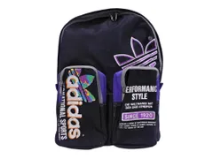 adidas originals アディダスオリジナルス ヴィンテージ ロゴ リュック デイパック バッグ 黒 ■■ レディース