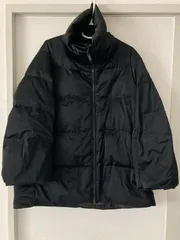 美品　古着　UNIQLO   ユニクロ　＋J   長袖　ジャンパー　ダウンジャケット　メンズ　レディース　ブラック　XL