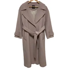 美品 UNITED TOKYO ユナイテッドトウキョウ  ビッグカラーロングコート 509558005 サイズ1 ベージュ レディース 古着 中古 USED