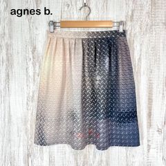 agnes.b アニエスベー 転写 フレアースカート1 M - メルカリ