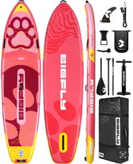 【スイカレッド】サップボード 初心者セット 持ち運び便利 耐荷重160kg スイカレッド】サップボード 初心者セット 持ち運び便利 耐荷重160kg