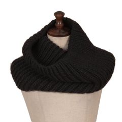 ANN DEMEULEMEESTER アンドゥムルメステール リブニットスヌード ANN DEMEULEMEESTER アンドゥムルメステール リブニットスヌード