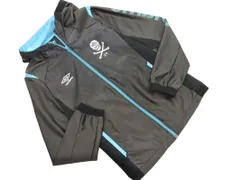 umbro アンブロ プリント ジップアップ パーカー sizeM/グレー ◇■ メンズ
