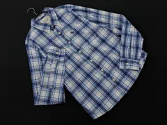 Abercrombie & Fitch アバクロンビー＆フィッチ チェック ボタンダウン シャツ sizeL/紺ｘ白 ◇■ メンズ