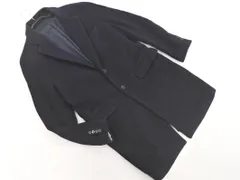 417 EDIFICE 417 エディフィス ウール混 チェスター コート sizeS/紺 ◇■ メンズ