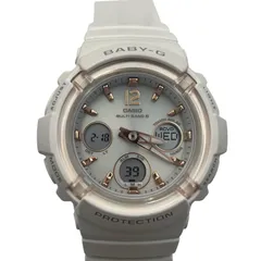 ■ CASIO カシオ BABY-G BGA-2800 電波ソーラー マルチバンド6 ホワイト ピンク 4.5cm