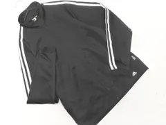adidas アディダス トラック ジャケット sizeM/黒 ◇■ レディース