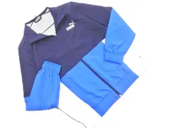 PUMA プーマ 切替 ジップアップ ジャケット sizeS/紺x青 ◇■ メンズ