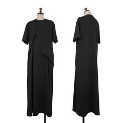 極美品✨エンフォルド 23SS 洗える ケープスリーブドレス 38 黒 日本製