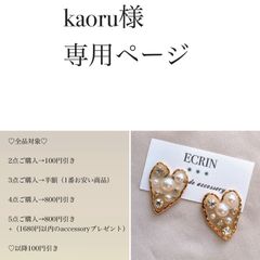 マカロン様♡専用ページ〔ネジバネイヤリング〕 - メルカリ