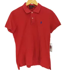 ポロラルフローレン POLO RALPH LAUREN THE SKINNY ポニー刺繍 S/S コットン ポロシャツ レディース import：XL 
