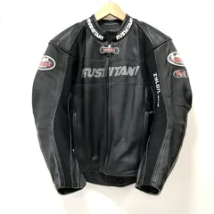 KUSHITANI クシタニ レザージャケット Mサイズ メンズ ブラック 牛革 バイクウェア オートバイ ライダース ツーリング ◇TA4192のサムネイル