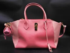 Samantha Thavasa サマンサタバサ ミニバッグ ストラップ 付き レザー ショルダー ハンド バッグ ピンク ■■ レディース