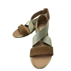 ガイモ GAIMO スペイン製 ウェッジソール スウェード サンダル レディース EUR：36 