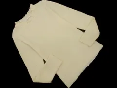 E Hyphen World gallery イーハイフンワールドギャラリー リブ ハイネック ニット セーター sizeF/アイボリー ◇■ レディース