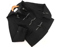 BEAUTY & YOUTH ビューティ&ユース ユナイテッドアローズ メルトン ダッフル コート sizeS/黒 ◇■ レディース