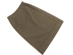 23区 ウール混 スカート size38/緑 ◇■ レディース