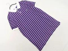 BROOKS BROTHERS ブルックスブラザーズ ボーダー ポロシャツ sizeL/紺ｘ紫 ■◆ メンズ