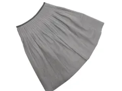 UNTITLED アンタイトル プリーツ スカート size2/グレー ◇■ レディース
