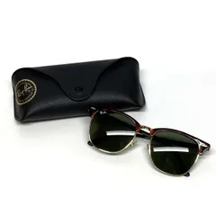 Ray-Ban レイバン CLUBMASTER クラブマスター サングラス RB3016F W0366 ※中古/難あり　【津山店】