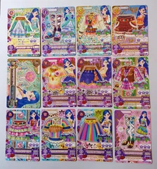③ 風沢そら 12枚セット ボヘミアンスタースカート ボヘミアンスターサンダル アラベスクジャスティスカーデ アースブレイションショーパン アラベスクウールコサージュ アラビアンプリンセストップス ほか ／ アイカツ！ Aikatsu！