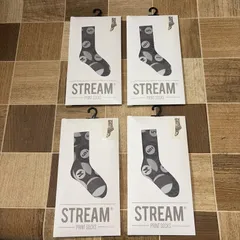 新品未使用 STREAM プリントソックス 靴下 YY91129 23～25cm 4足セット