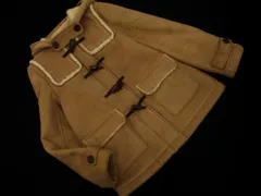 Ray BEAMS レイビームス フェイクムートン ダッフル コート size0/ベージュ ◇■ レディース
