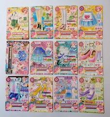 ① 北大路さくら 12枚セット フェアリーテイルブラウス フェアリーテイルブーツ オーロラスターパンプス ハーティカジュアルスカート フラワーピルエットコサージュ フラワーピルエットスカート フラワーピエルットシューズ ほか ／ アイカツ！ Aikatsu！