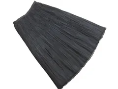 Leilian レリアン プリーツ スカート size9/黒 ■■ レディース